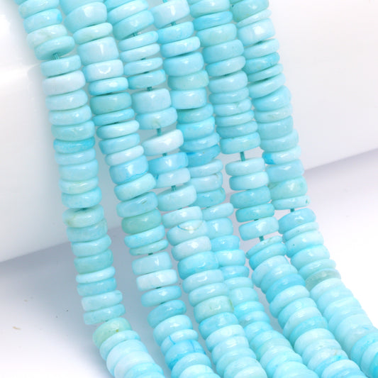 Blue Peruvian Opal 6mm Smooth Tires