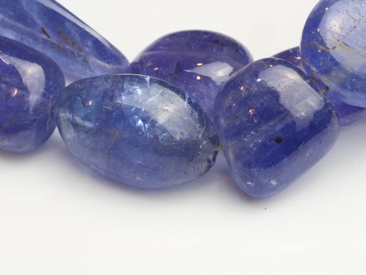 Blue Tanzanite 11x9mm Smooth Nuggets