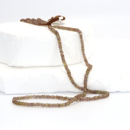 Color Change Garnet 3mm Faceted Rondelles