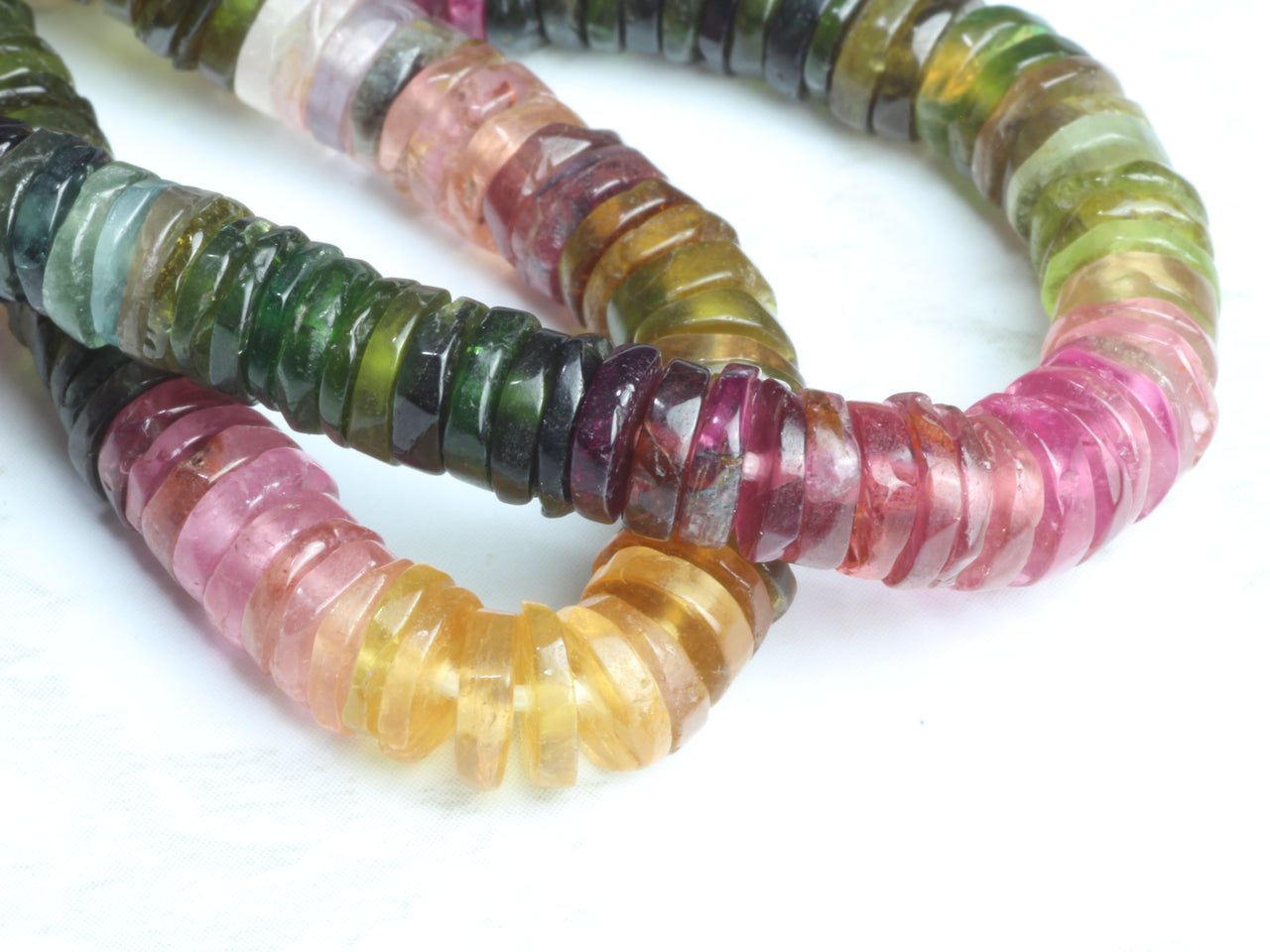 Watermelon Tourmaline 6mm Smooth Tires