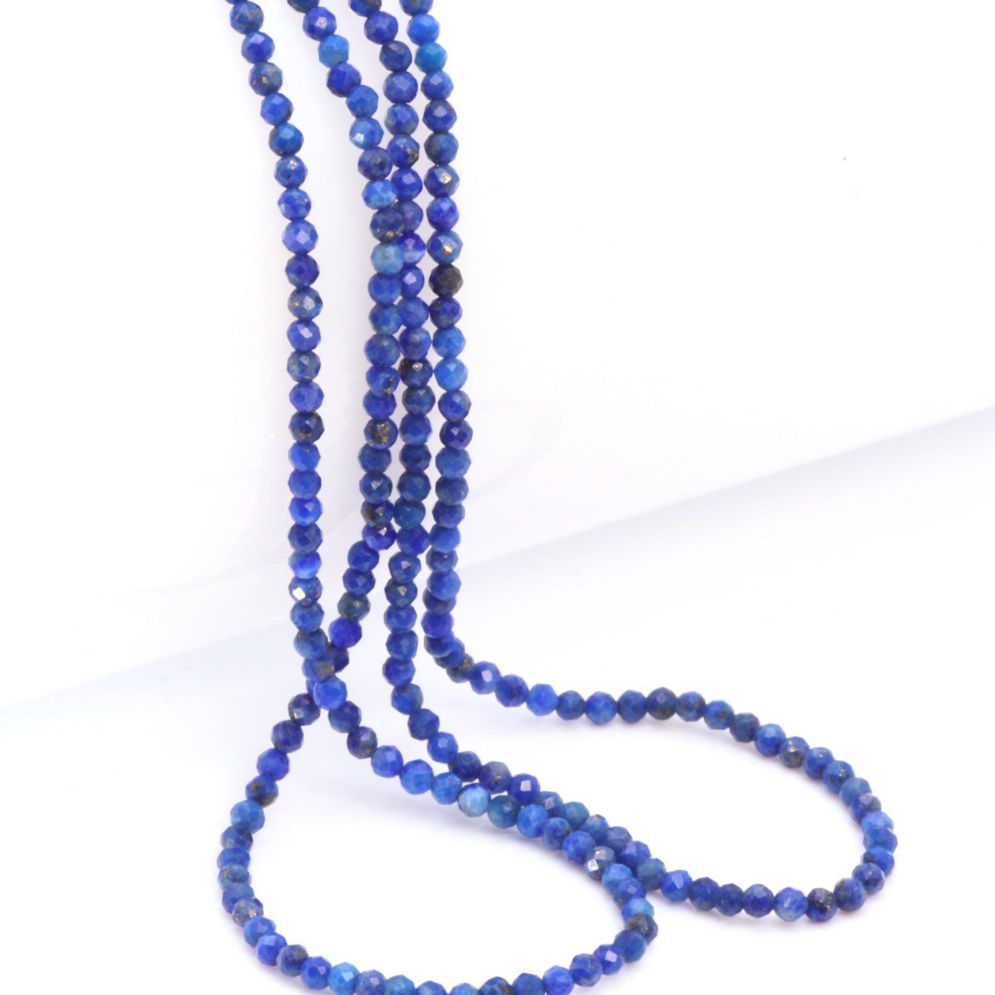 Lapis Lazuli 1.8mm Faceted Rounds