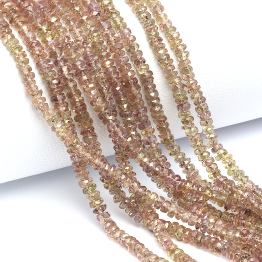 Color Change Garnet 3mm Faceted Rondelles