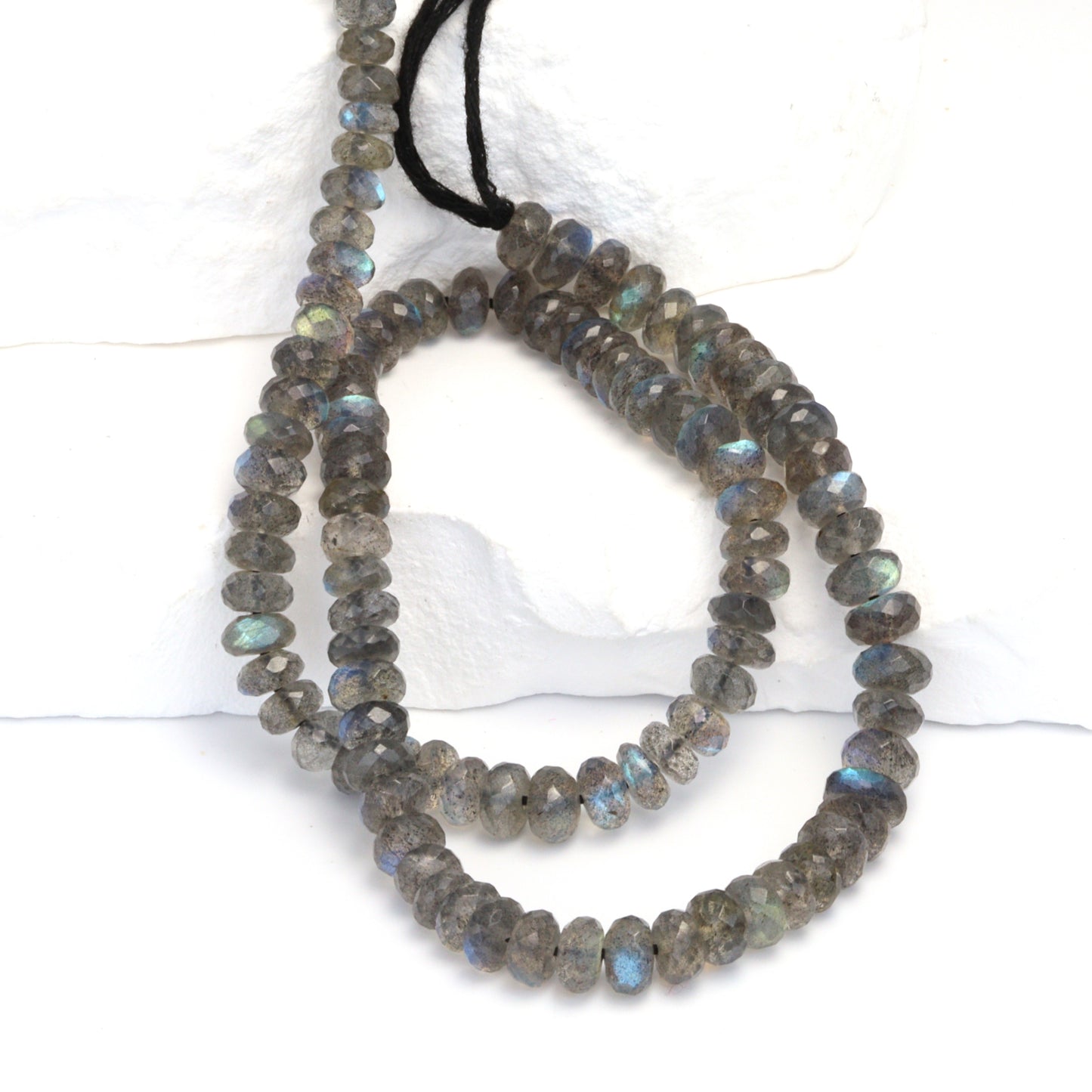 AAA Blue Labradorite 5mm Faceted Rondelles