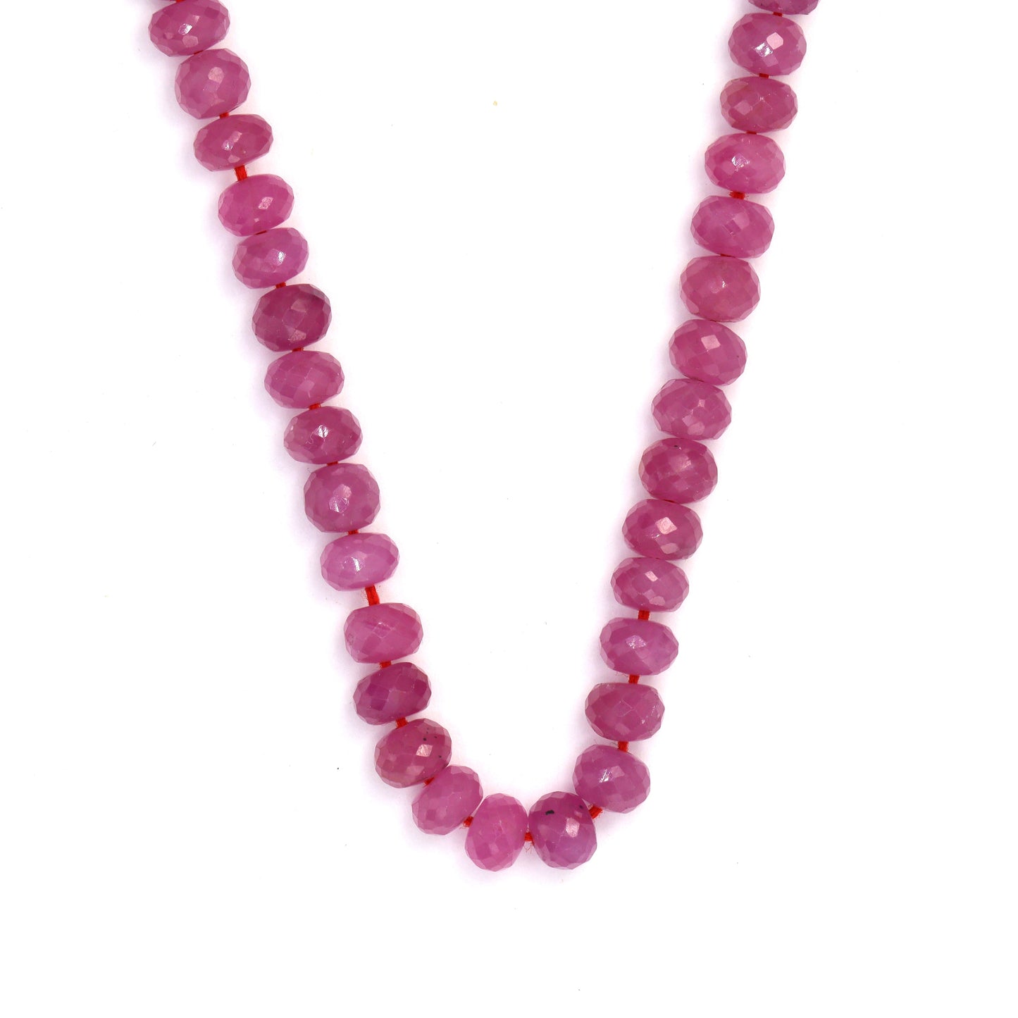 Pink Sapphire 5.5mm Faceted Rondelles