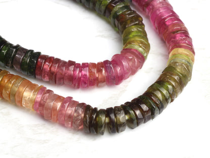 Watermelon Tourmaline 5mm Smooth Tires