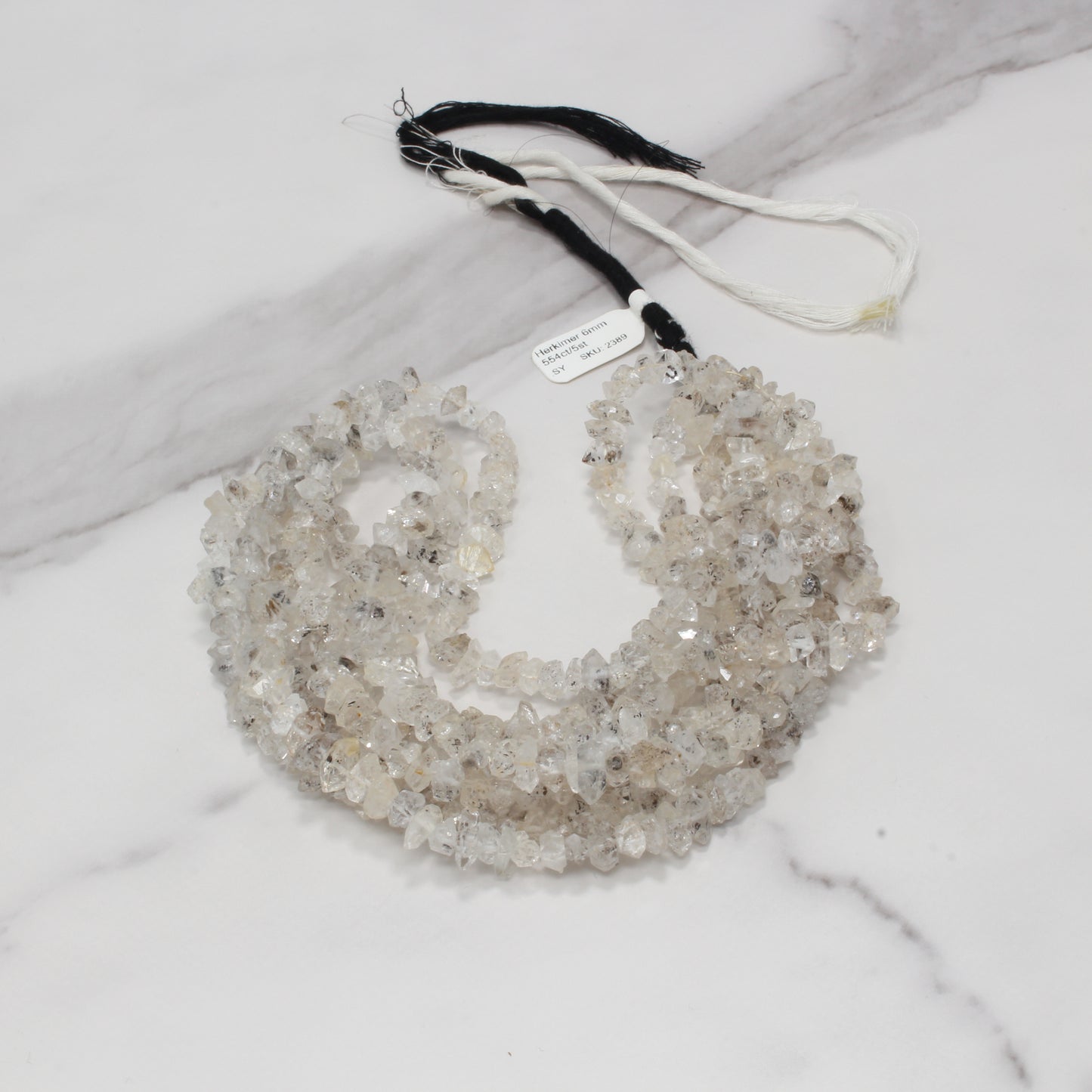 Herkimer Diamond Quartz 6mm Freeform Chips