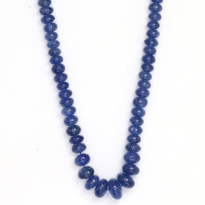 Cornflower Blue Sapphire 3.5mm Smooth Rondelles