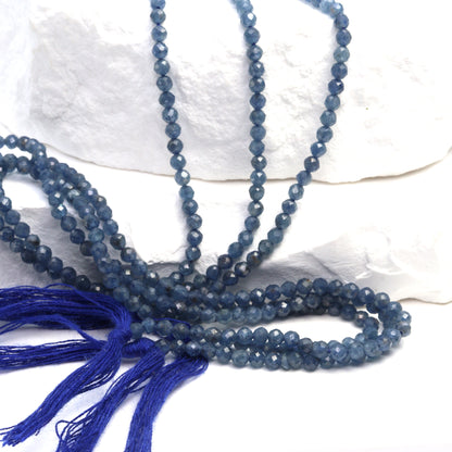 Cornflower Blue Sapphire 2.5mm Faceted Rounds