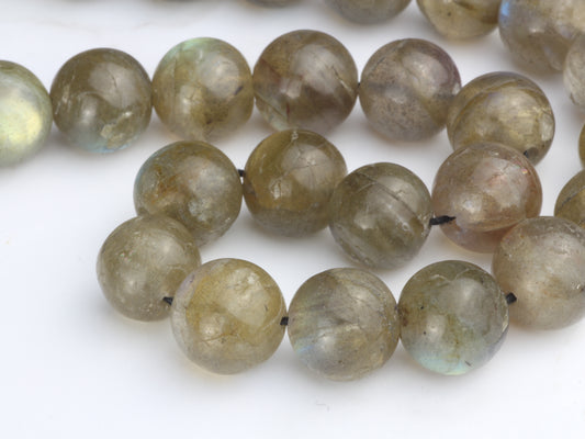 Blue Labradorite 10mm Smooth Rounds