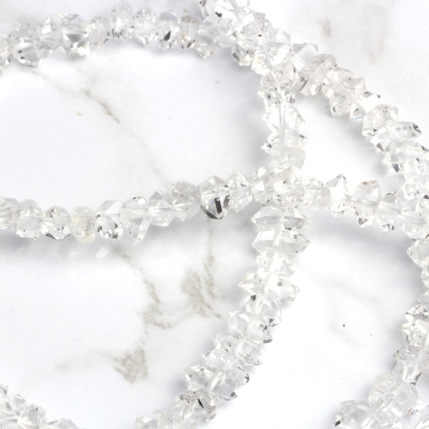 Clear Herkimer Diamond Quartz 3mm Freeform Chips