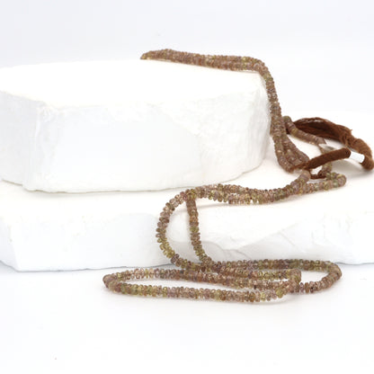 Color Change Garnet 3mm Faceted Rondelles