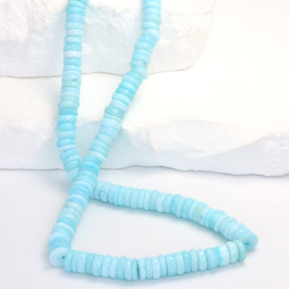 Blue Peruvian Opal 6mm Smooth Tires