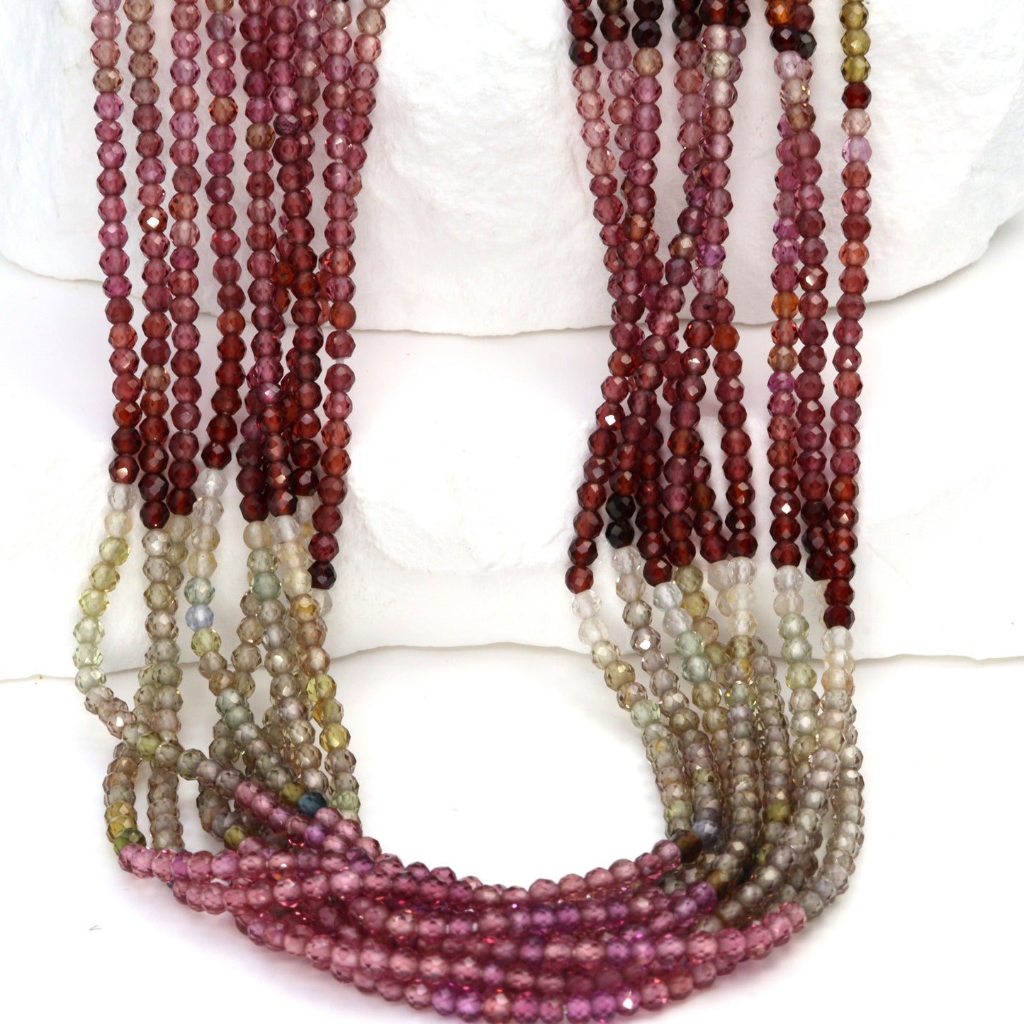 Tundra Sapphire 2mm Faceted Rounds