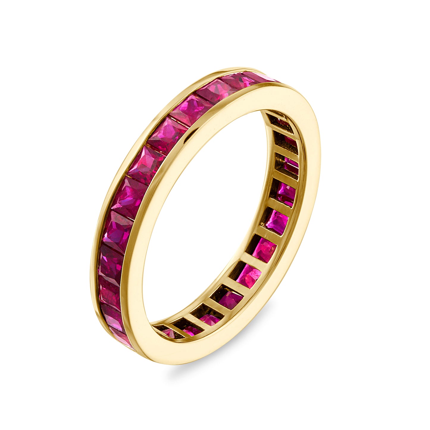 Chanel Set Ruby Eternity Band