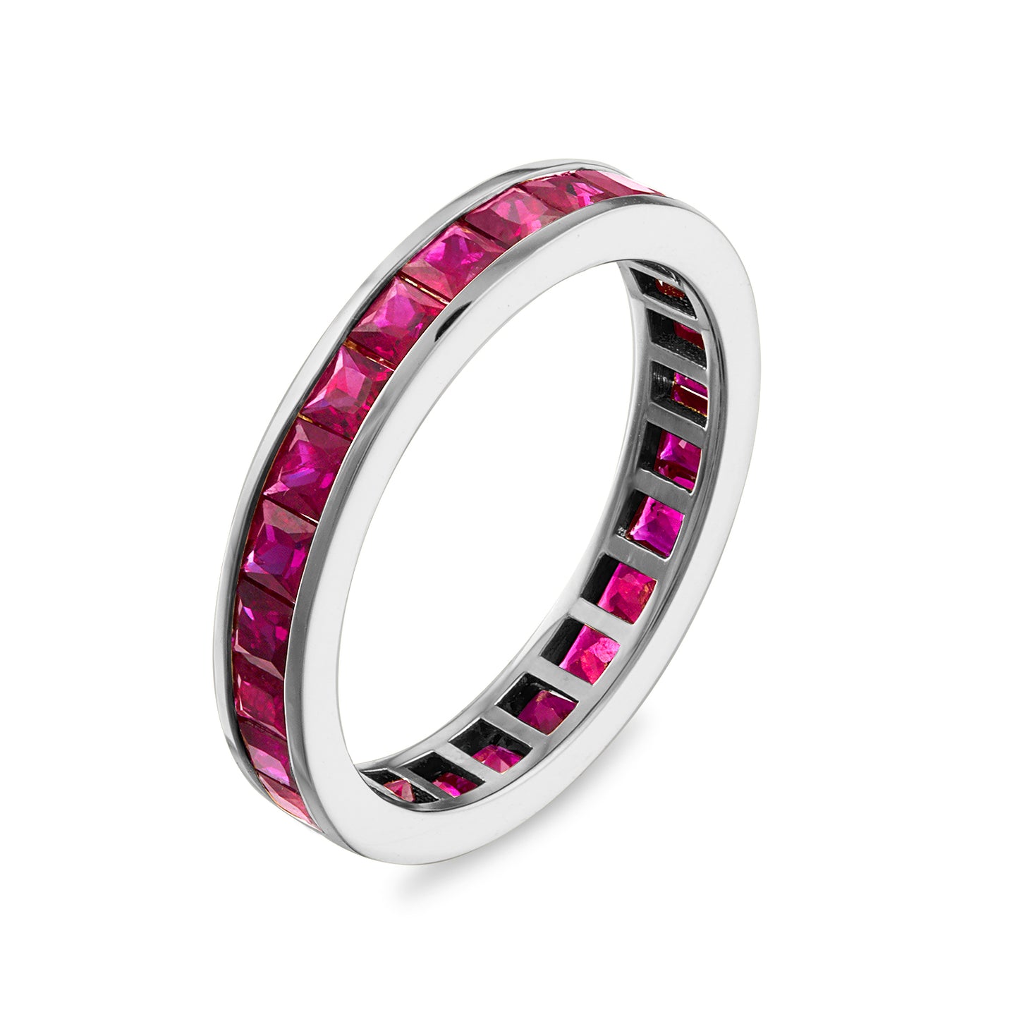 Chanel Set Ruby Eternity Band