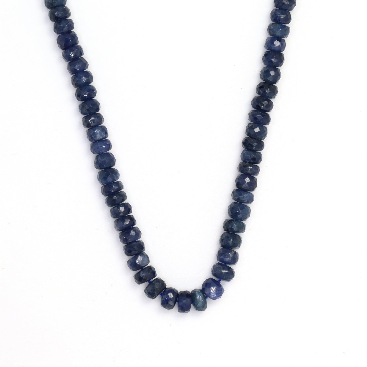 Blue Sapphire 3.5mm Faceted Rondelles