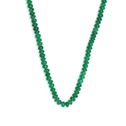 Green Emerald 3mm Smooth Rondelles