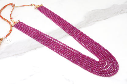 Pink Sapphire 3mm Smooth Rondelles