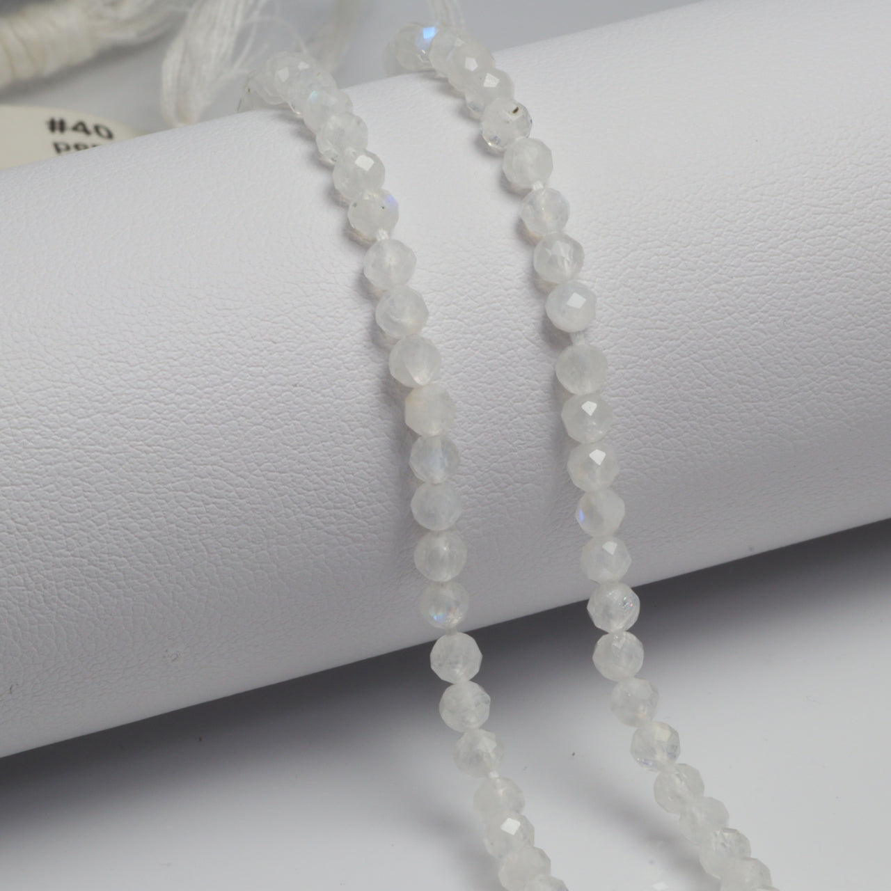 Rainbow Moonstone 3.5mm Faceted Rounds