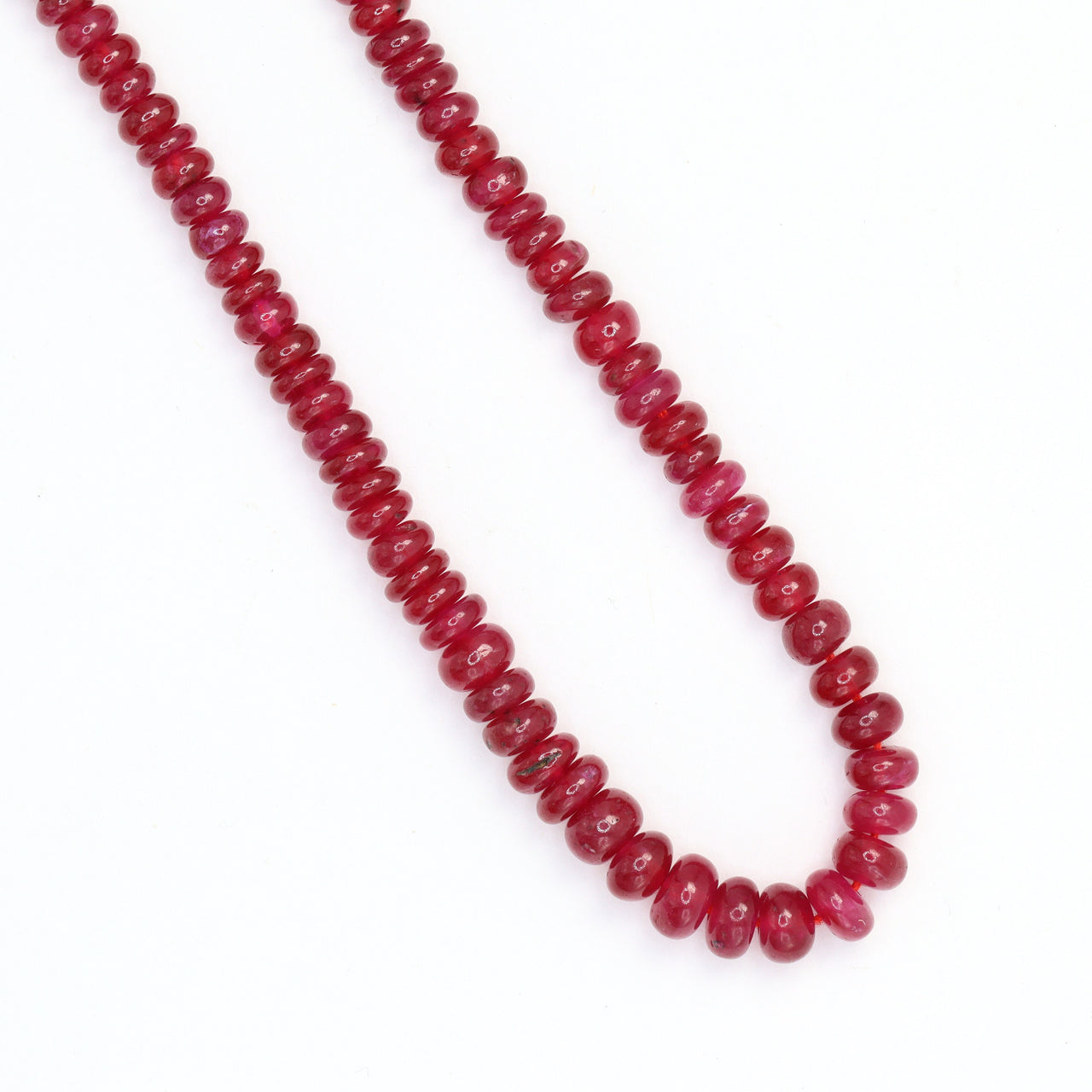 Red Ruby 3mm Smooth Rondelles