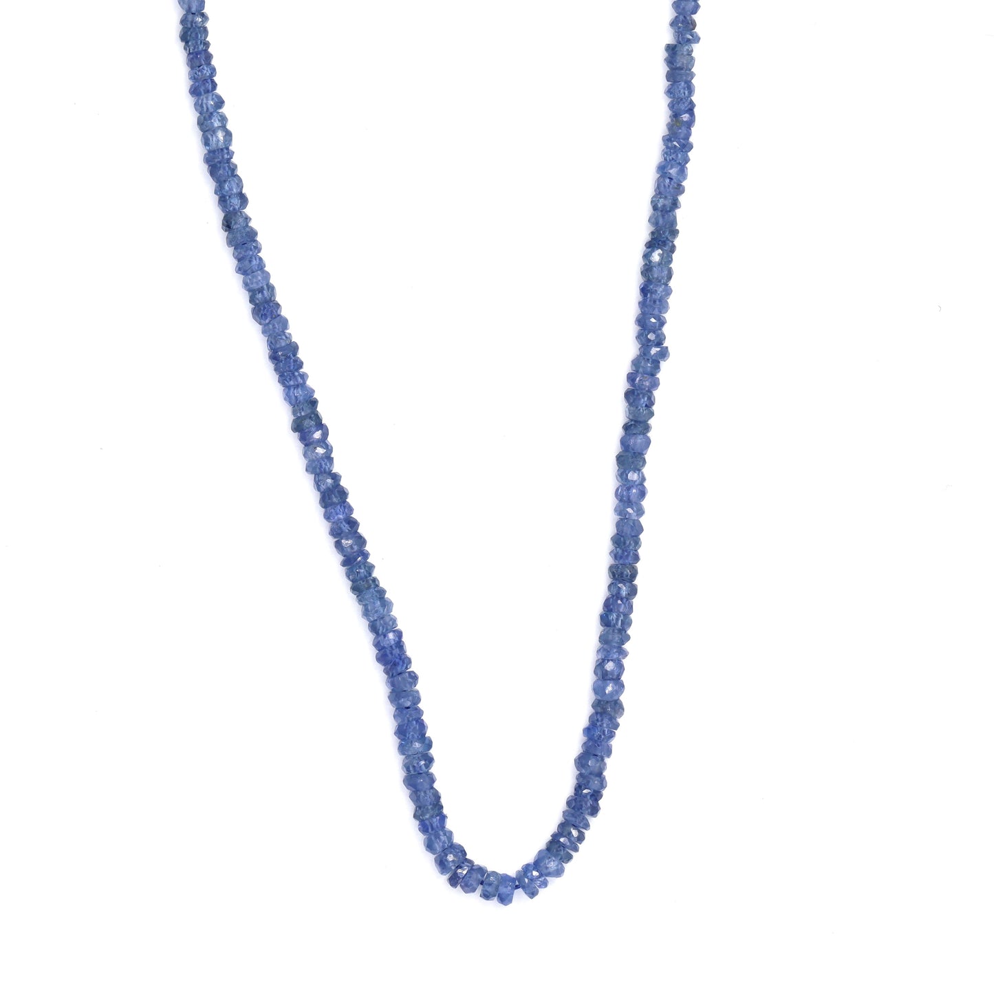 Cornflower Blue Sapphire 2mm Faceted Rondelles