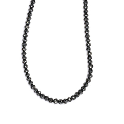 Black Diamond 3mm Faceted Rondelles