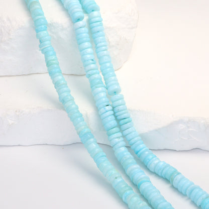 Blue Peruvian Opal 5mm Smooth Tires