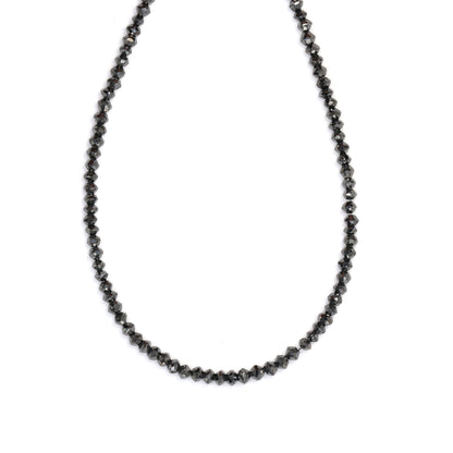 Black Diamond 1.8mm Faceted Rondelles