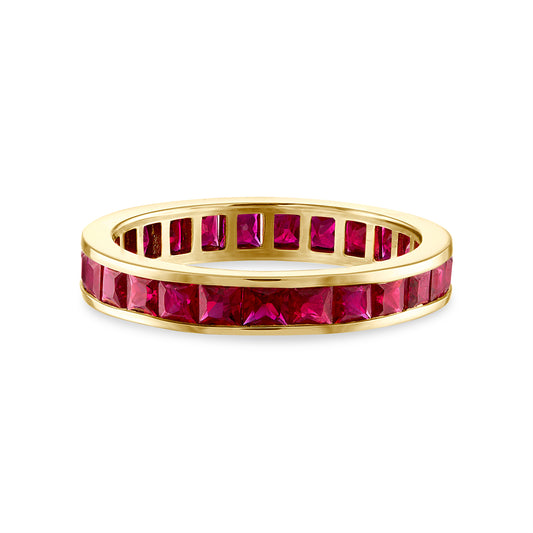 Chanel Set Ruby Eternity Band