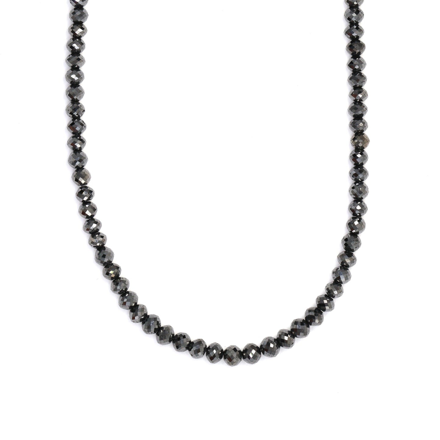 Black Diamond 2.75mm Faceted Rondelles