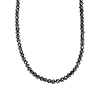 Black Diamond 2.75mm Faceted Rondelles