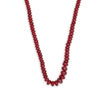 Red Ruby 3mm Smooth Rondelles