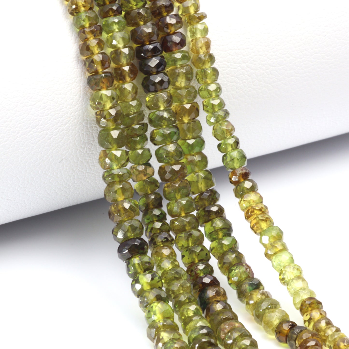 Petro Tourmaline 3.5mm Faceted Rondelles