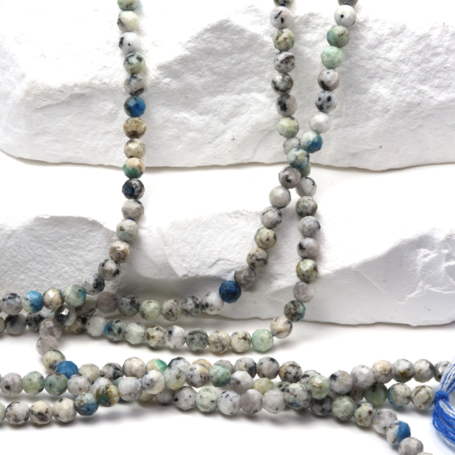 K2 Jasper 3.5mm Faceted Rounds