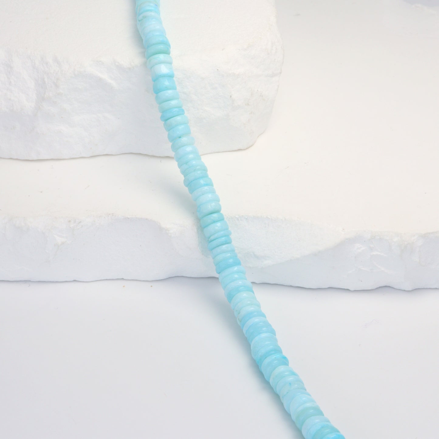 Blue Peruvian Opal 6mm Smooth Tires