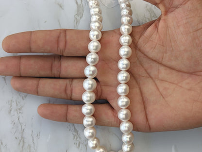 White Freshwater Pearl 11mm Baroque