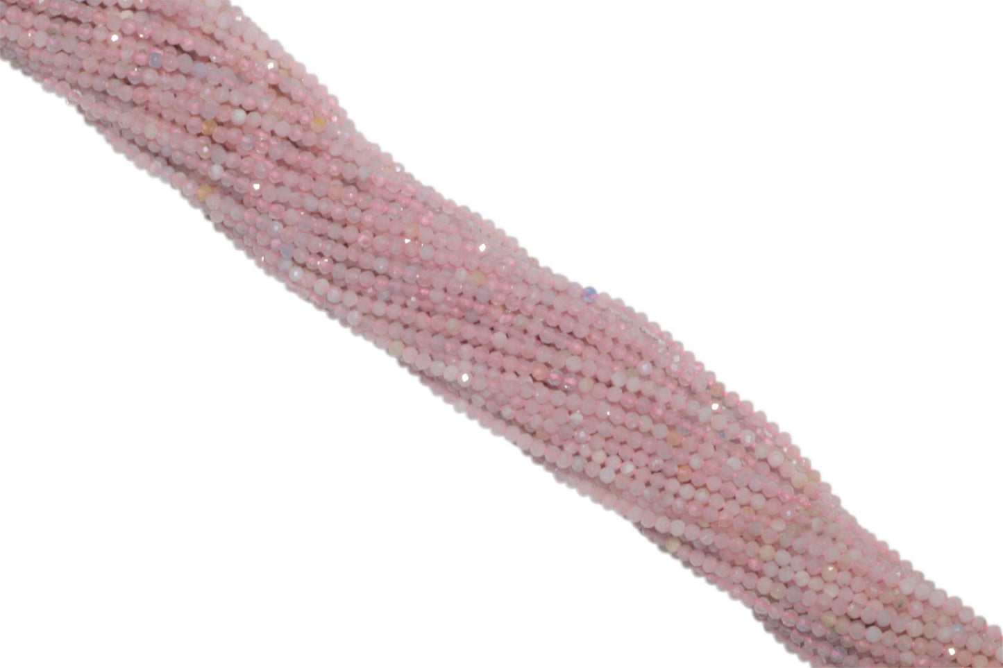 Morganite 2mm Faceted Rounds