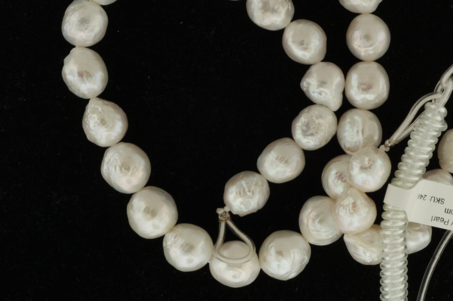 White Freshwater Pearl 10mm Baroque