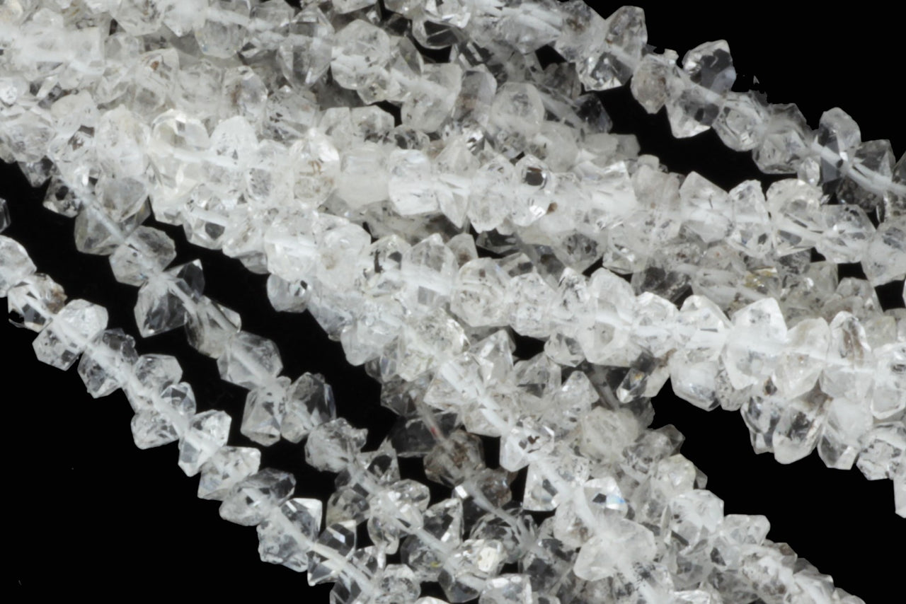 Clear Herkimer Diamond Quartz 6mm Freeform Chips
