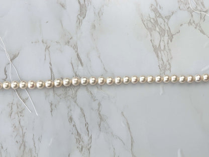 White Freshwater Pearl 8mm Smooth Rounds