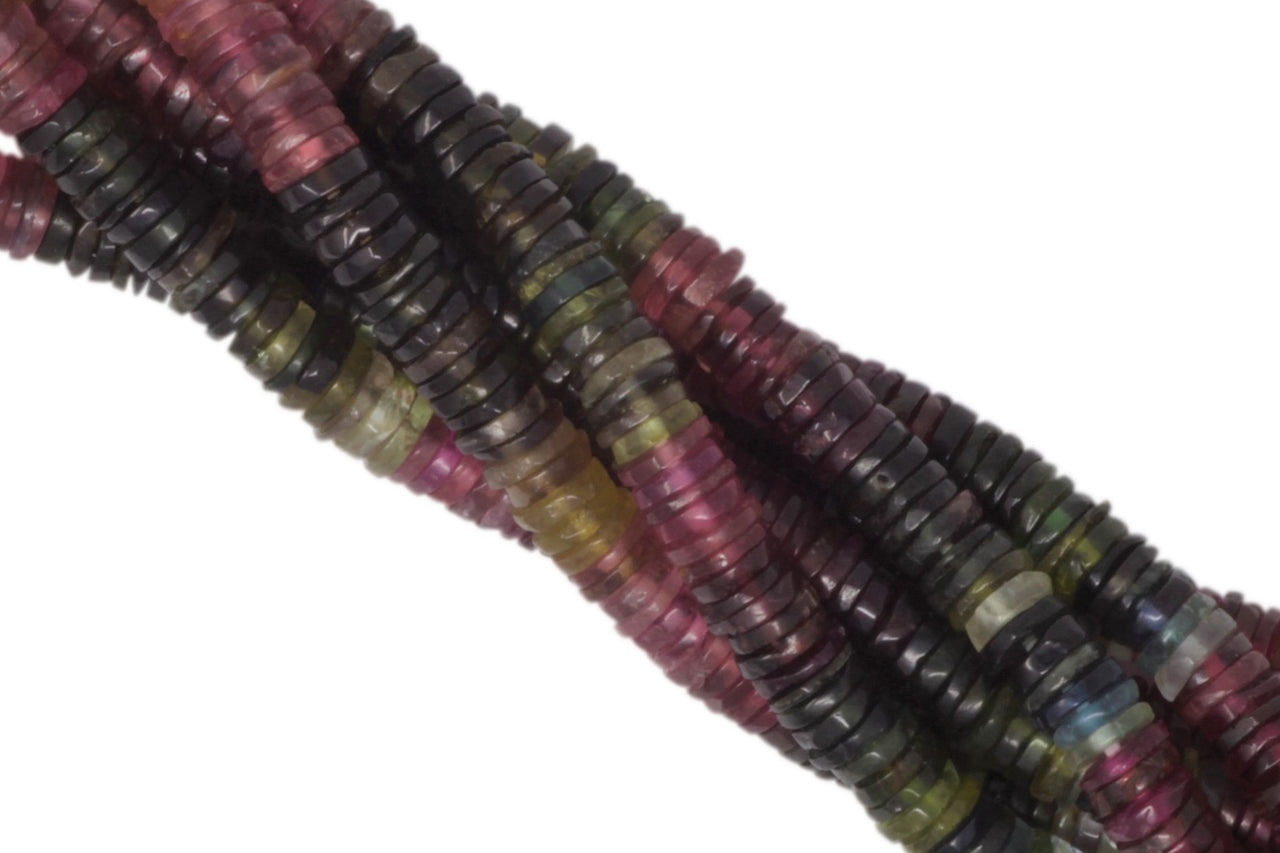 Watermelon Tourmaline 7mm Smooth Tires