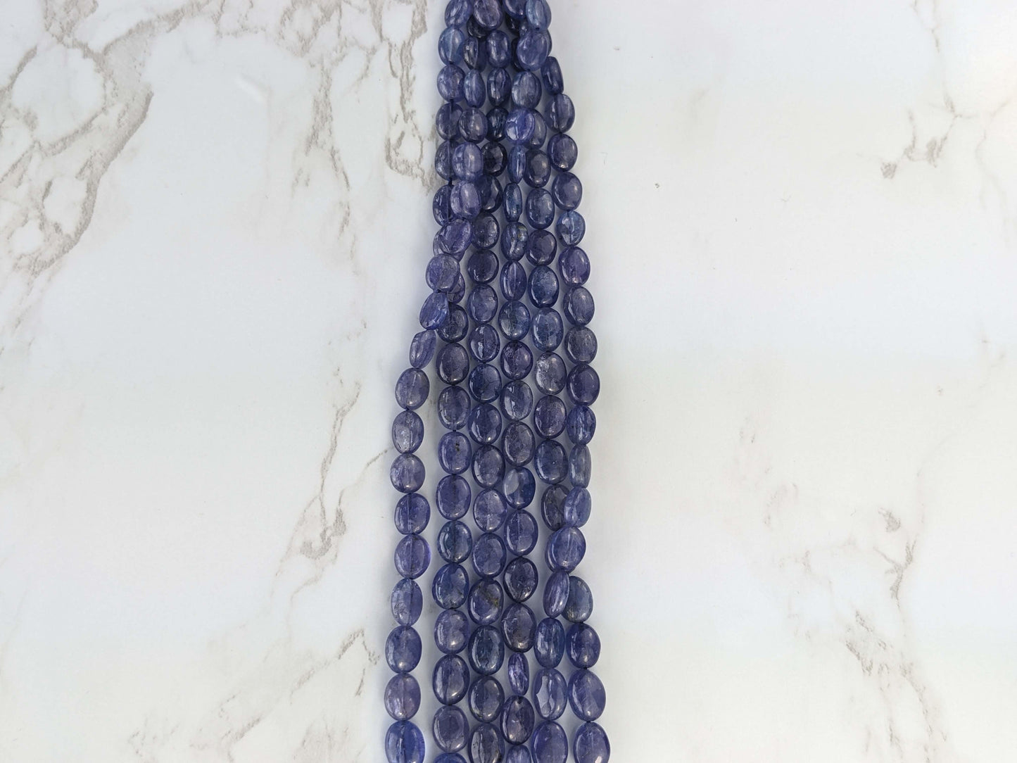 Blue Tanzanite 7x5mm Smooth Ovals