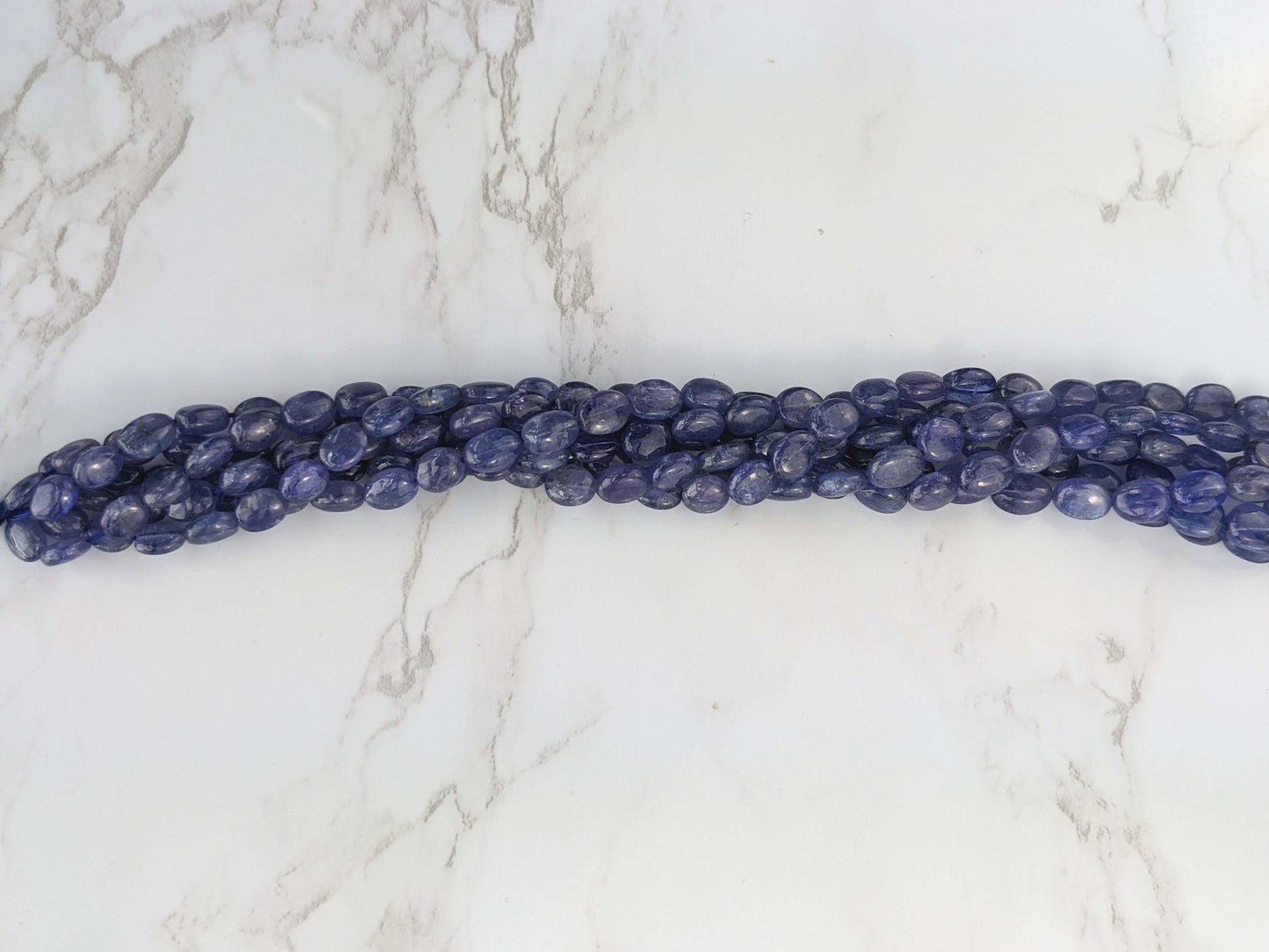 Blue Tanzanite 7x5mm Smooth Ovals