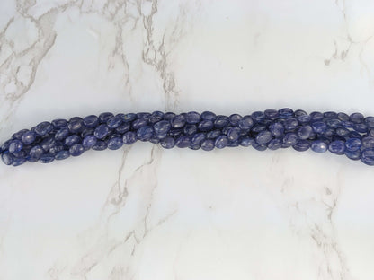 Blue Tanzanite 7x5mm Smooth Ovals