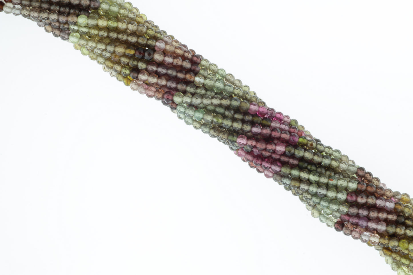 Tundra Sapphire 3.5mm Faceted Rondelles