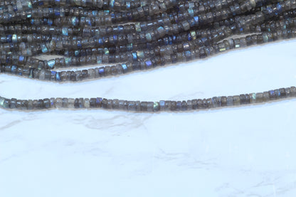 Blue Labradorite 5mm Smooth Tires
