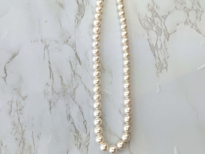 White Freshwater Pearl 8mm Smooth Rounds