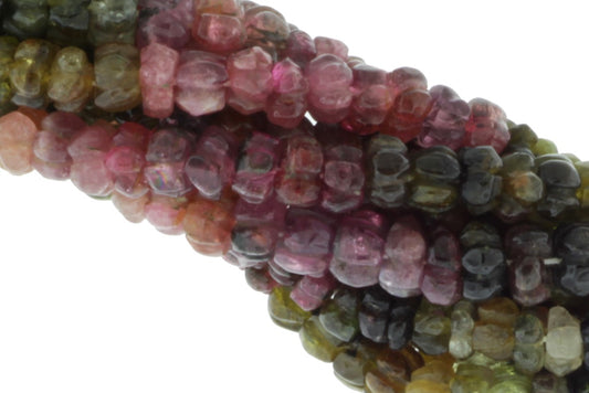 Watermelon Tourmaline 7mm Carved Melon