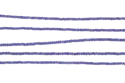 AAA Tanzanite 3mm Faceted Rondelles