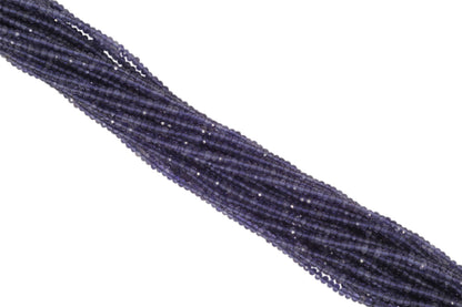 Iolite 2.5mm Faceted Rondelles